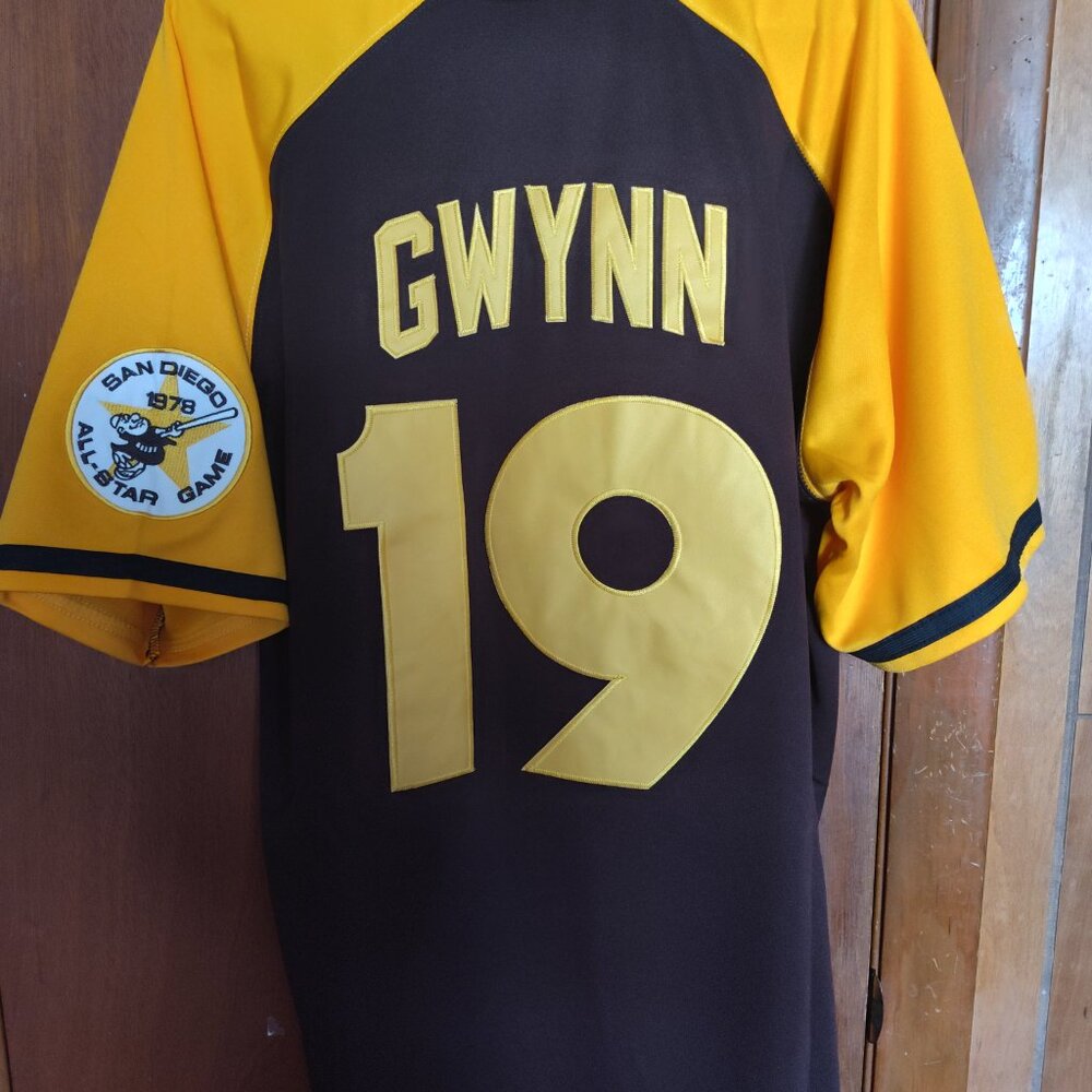 TONY GWYNN 1978 style new never been use (XL) most have jersey Is Best Player - Picture 4 of 8